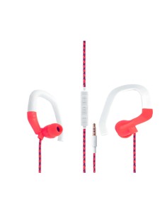 AURICULARES MOVIL NAYLON ROJO/BLANCO CJ96 [DAU1186]
