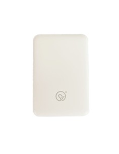 BATERIA PORTATIL 5000mAh BLANCO 2PUERTO USB DC5V/2A C/CABLE TYPE-C 30CM [JBTM1015-5K]