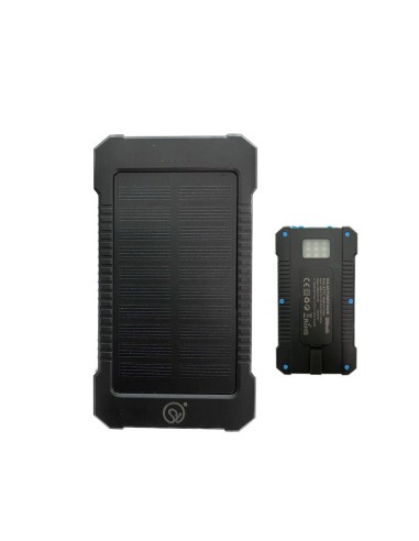 BATERIA EXTERNA SOLAR 5000mAh IN SOLAR/TYPEC OUT 2XUSB 5V2A C/LINTERNA [JBTF5]
