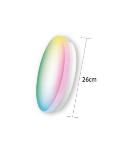 LUZ DE TECHO LED WIFI RGB 20W 1600LM CJ12 [AD260DWIFI]