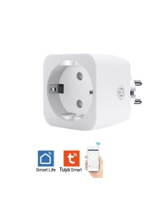 BASE DE ENCHUFE INTELIGENTE WIFI C/TEMPORIZADOR Y MEDIDOR [6WG15E]