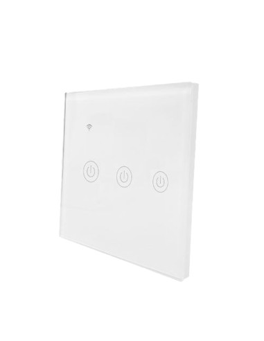 INTERRUPTOR TRIPLE DE WIFI BLANCO CJ72 [6DS1013]