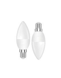 BOMBILLA LED C37 PACK2 E14 9W 860LM 4200K LUZ NATURAL [AC37PK9BN]