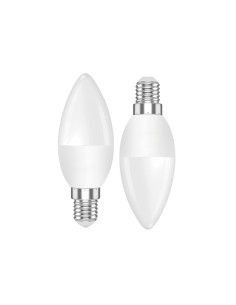 BOMBILLA LED C37 E14 PACK2 10W 950LM 6500K LUZ FRIA [AC37PK10B]