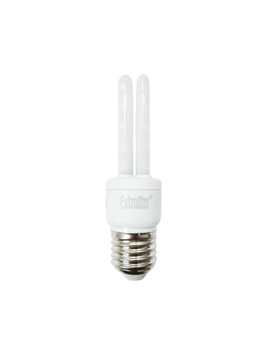 BOMBILLA LED 2U TRANLUCIDA E27/6W 3000K CJ96 [A2UCA6W]