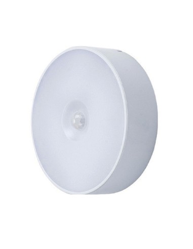 LUZ DE NOCHE RECARGABLE 0.3W 20LM 6500K C/SENSOR MOV Y DIA NOCHE [8M3G163]