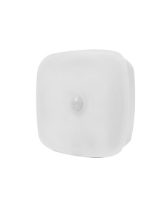 LUZ DE NOCHE RECARGABLE CUADRADO C/SENSOR LUX Y MOV 2MODOS [8MY84117S]