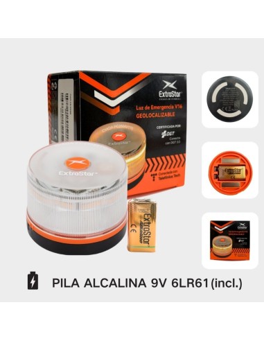 EXTRASTAR BALIZA V16 CONECTADA CERTIFICADA...