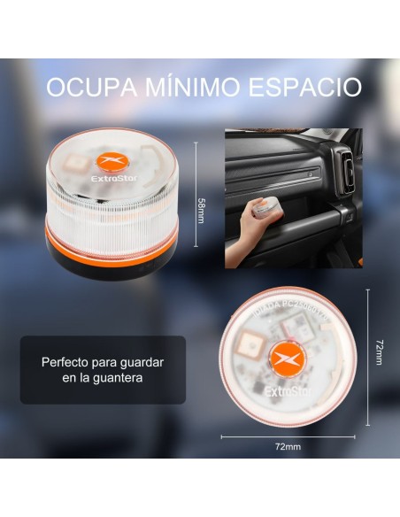 EXTRASTAR BALIZA V16 CONECTADA CERTIFICADA IDIADA PC25060170 [MOD-V16]